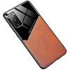 Mocco Lens Leather dėklas skirtas Samsung Galaxy A42 5G, oranžinis