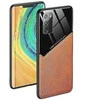 Mocco Lens Leather dėklas skirtas Samsung Galaxy A42 5G, oranžinis