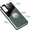 Mocco Lens Leather dėklas skirtas Xiaomi Mi 11, žalias
