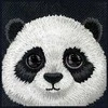 Nimmy dėklas Apple iPhone 16 6.1″ juodos spalvos Big Eyed Pet 2.0 Panda