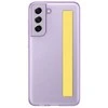 Mocco Pastel Ring silikoninis nugaros dėklas, skirtas Samsung Galaxy S21 FE 5G Violet
