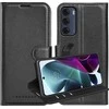 Mocco Smart Magnet Book atverčiamas dėklas skirtas Motorola Moto G200 5G, juodas