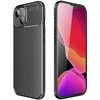 Mocco Trust Šarvuotas smūgiams atsparus anglies dėklas, skirtas Apple iPhone 13 Pro Juodas