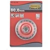 Šveitimo šepetys puodo tipo, kampiniam šlifuokliui, susuktos vielos (plienas) M14 Modeco Expert | d-100 mm