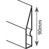 Modeco EXPERT trapecinis tinkavimo tašelis 150cm - MN-71-317