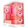 Kompiuterio Korpusas - Modecom Volcano SPACE APEX ARGB MIDI Tower Micro ATX/ATX/ITX Baltas