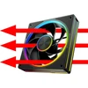Mode_Com MODECOM VOLCANO LOOP 120 ARGB Reverse Fan Juodas