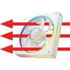 MODECOM VOLCANO LOOP 120 ARGB reversinis ventiliatorius Baltas