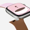 Moft Snap Duo apyrankė for Apple Watch 1-5/6/7/8/9/10/11/SE/SE 2/SE 3 (38/40/41/42 mm) rožinės spalvos/rudos spalvos