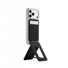 Dėklas Moft Movas Snap Tripod MagSafe Magnetic Wallet and Phone Stand in misty juodos spalvos