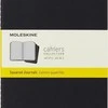 Užrašų knygutė Moleskine Cahier 13x21cm, langeliais, minkštu viršeliu, juodos spalvos