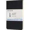 Moleskine Menas Sketch Pad Moleskin albumas P (9x14 cm), 48 puslapiai, juoda
