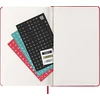 Kalender-märkmik Moleskine 2027 13x21cm, päev, kõvad kaaned, punane