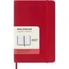 Moleskine Dieninis kalendorius 2027, 12M, P, 9x14cm, minkšti viršeliai, scarlet red (MS-9279462)