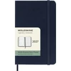 Moleskine Savaitinis kalendorius 2027, 12M, P, 9x14 cm, kieti viršeliai, safyro mėlyna (MS-9279561)