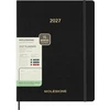 Moleskine savaitinis vertikalus kalendorius 2027, 13M, XXL, 23,5x28cm, minkšti viršeliai, juodas (MS-9278830)