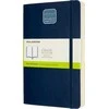Moleskine Notes MOLESKINE Classic L (13x21 cm) gładki, minkšta oprawa, sapphire mėlynas, 400 stron, mėlyna