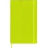 Moleskine MOLESKINE Classic L (13x21 cm) sklandžiai, minkštas nustatymas, citrina žalia, 240 puslapių, žalia