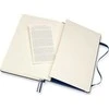Moleskine MOLESKINE Classic L (13x21 cm) linija, hardcover, safyro mėlyna, 400 puslapių, mėlyna