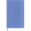 Moleskine MOLESKINE Classic L (13x21 cm) sklandžiai, minkštas nustatymas, hidrangea mėlyna, 240 puslapių, mėlyna