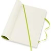 Moleskine MOLESKINE Classic L (13x21 cm) sklandžiai, minkštas nustatymas, citrina žalia, 240 puslapių, žalia