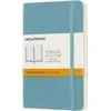 Užrašų knygutė Moleskine Classic, 9x14cm, linijomis, minkštu viršeliu, mėlynos spalvos