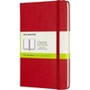 Moleskine Pastabos Classic 11.5x18 t. sklandžiai raudonos spalvos