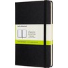 Moleskine Medium Plain užrašų knygelė, juoda