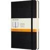 Moleskine Pastabos Classic 13x21 dvi eilutės juodos