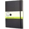 Užrašų knygutė Moleskine Classic 19x25cm, baltais lapais, minkštu viršeliu, juodos spalvos