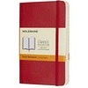 *Užrašų knygutė Moleskine Classic 9x14cm, linijomis, minkštu viršeliu, raudonos spalvos