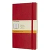 Moleskine Srl Užrašų knygutė Moleskine Classic 13x21cm, linijomis, minkštu viršeliu, raudonos spalvos