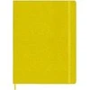 Moleskine Pastabos Classic XL 19x25cm linija geltona