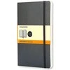 Užrašų knygutė Moleskine Classic 13x21cm, linijomis, minkštu viršeliu, juodos spalvos