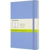 Moleskine MOLESKINE Classic L (13x21 cm) sklandžiai, kietai padengti, hidrangea mėlyna, 240 puslapių, mėlyna
