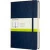 Moleskine MOLESKINE Classic L (13x21 cm) sklandžiai, kietai padengti, safyro mėlyna, 400 puslapių, mėlyna