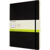 Moleskine MOLESKINE Classic XXL (21.6x27,9 cm) sklandžiai, minkštas nustatymas, 192 puslapių, juoda