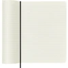 Moleskine Notes Pro, riboto leidimo Boa Synthetic, XL, linijuotas, juodas, dėžutėje (MS-8859485)