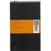 Užrašų knygutė Moleskine Classic 13x21cm, linijomis, kietu viršeliu, juodos spalvos