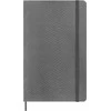 Moleskine MOLESKINE Pro Boa užrašų knygelė, sintetinė gyvatės oda, linijuota, riboto leidimo, dėžutėje, juoda