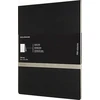 Moleskine PRO PAD MOLESKINE Laiškų reporterio sąsiuvinis (21,59x27,94 cm), 96 puslapiai, juodas