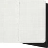 Užrašų knygutė Moleskine Cahier 13x21cm, langeliais, minkštu viršeliu, juodos spalvos