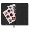 Moleskine rinkinys NASA: 2 segtukai + 1 sąsiuvinis L linijomis + 4 pieštukai (MS-9277543)