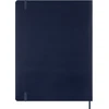 Moleskine savaitinis vertikalus kalendorius 2027, 13M, XXL, 23,5x28cm, minkšti viršeliai, safyro mėlyna (MS-9278847)