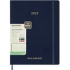 Moleskine savaitinis vertikalus kalendorius 2027, 13M, XXL, 23,5x28cm, minkšti viršeliai, safyro mėlyna (MS-9278847)