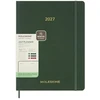 Moleskine savaitinis vertikalus kalendorius 2027, 13M, XXL, 23,5x38cm, minkšti viršeliai, myrtle žalias (MS-9278854)