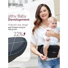 MOMCOZY HC002 | Carrier with hip seat | Juodas colour