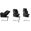 Automobilinė kėdutė MoMi Automobilinė kėdutė GOCAR od 40 do 135 cm Juodas Pilkas 5906601700699