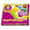 Mona Neoninis plastilinas vaikams, 6 spalvos, lengvai formuojamas, nelimpa ir daugkartinis naudojimas
