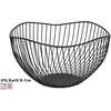 Metāla augļu trauks 25 5 x 13 5 cm KITCHEN&amp;GO ()